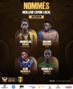 Lire la suite à propos de l’article Nommés meilleur espoir local malien