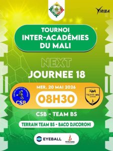 Lire la suite à propos de l’article Tournoi Inter-Académies du Mali